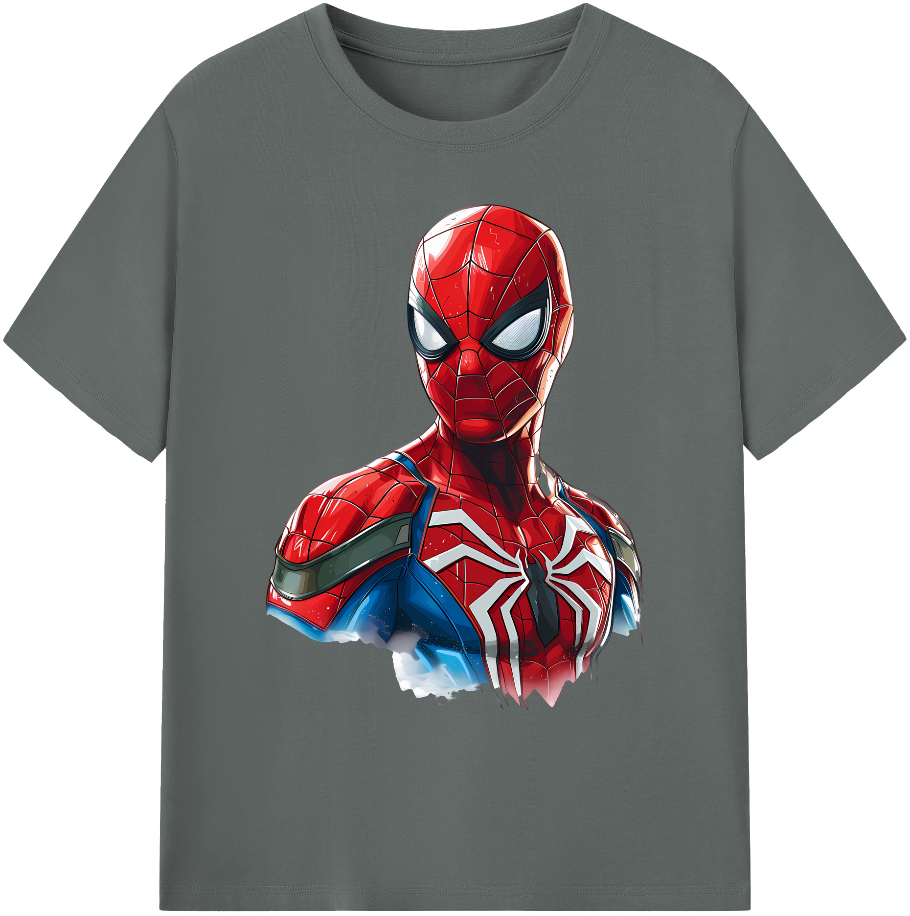 （画像用） Spider Man スパイダーマン 綿100％ メンズ半袖Tシャツ｜肌触りやわらか＆通気性
